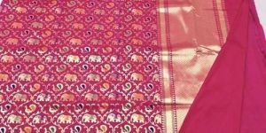 Paithani Banarasi Silk Saree