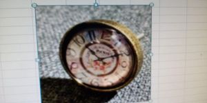 Clock Shape Door Metal Knob.