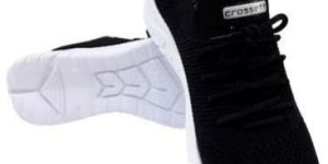 SKETCH-EL Black Sports Shoes