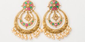 Ethnic Vilandi Chandbali Earring