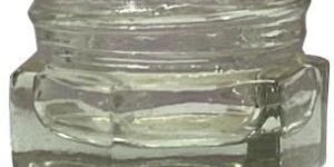 15ml Cosmetic Hexagon Glass Jar