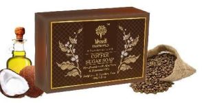 Coffee Sugar Soap with Aloe Vera