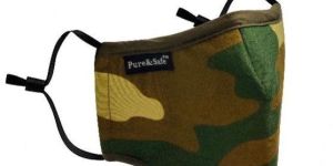 Designer Anti Pollution N95 Face Mask with Activated Carbon Filter for Men- Camouflage Designer