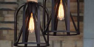 Metal Hanging Lights