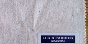 Plain Weave Grey Cotton Fabric