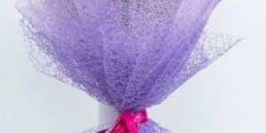 Pink Oriental Lily & Pink Wax Flowers