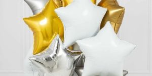 Bunch of 12 Star Balloon