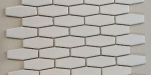 NOVAHEX WHITE MOSAIC PORCELAIN TILES