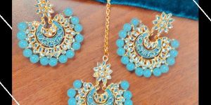 Maang Tikka and Earring Set