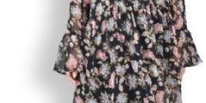 Ladies Georgette Short Western Dress