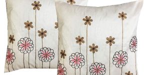 Embroidered Cushion Cover