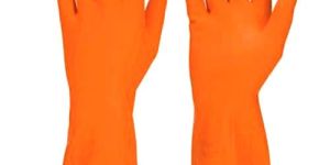 Industrial Orange Gloves