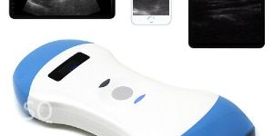 Wireless Dual Head Ultrasound Probe Scanner