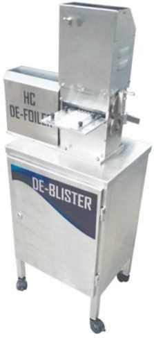 DE-BLISTER MACHINE