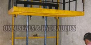 Single Mast Hydraulic Stacker