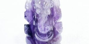 Amethyst Stone Ganesha Statue