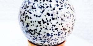 Dalmatian Jasper Stone Ball
