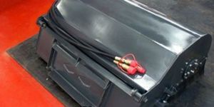 Mini Skid Steer Sweeper with Bucket