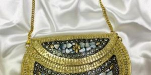 Handmade Metal Mosaic Clutches