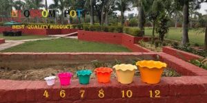 Blossom Plastic Planter