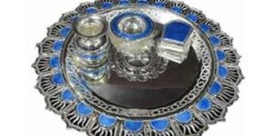 Silver Pooja Thali