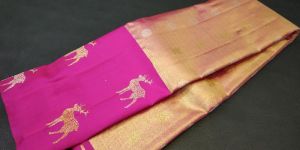 Tissue Silks Blouse Saree