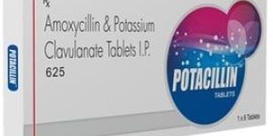 Amoxicillin and Clavulanate Tablets 625 Mg