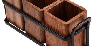 Wooden Cutlery Holder