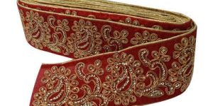 Modern Border Saree Lace