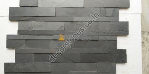 Indian Black Slate Ledger Stone Panels