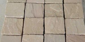 Raj Green Sandstone Cobbles