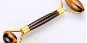 Tiger Eye Stone Massage Roller