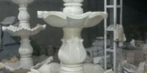 White Marble Fountain