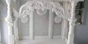 White Marble Stone Home Temple