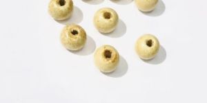 8mm Wooden Goli Beads