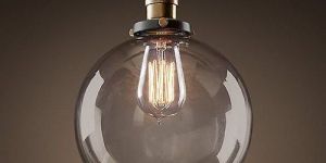 Globe Glass Hanging Light