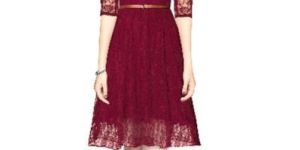 Rich Maroon Dresses