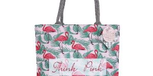 Canvas Tote Bag STB016- Think Pink