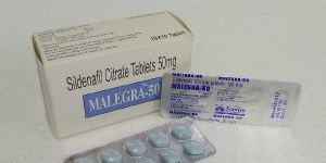 Malegra 50 Mg Tablets