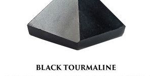Natural Tourmaline Pyramid