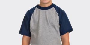 Boys Plain Round Neck T-Shirts