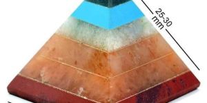 7 CHAKRA BONDED PYRAMID