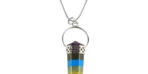 7 Chakra Pencil Pendant
