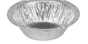 Silver Paper Bowl