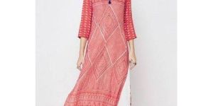 V Neck Kurti