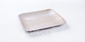 6 Inch Square Palm Leaf Plate