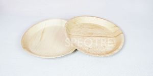 8 Inch Round Areca Leaf Plate