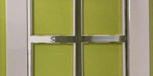 8M Square Silverline Plate