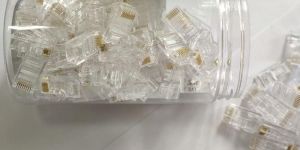 Rj 45 Pass through Connector