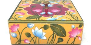Handcrafted Decorative Fancy Painted Wooden Box